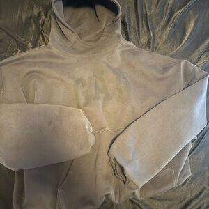 GAP Black Hooded Pullover with Blue YZY Tag